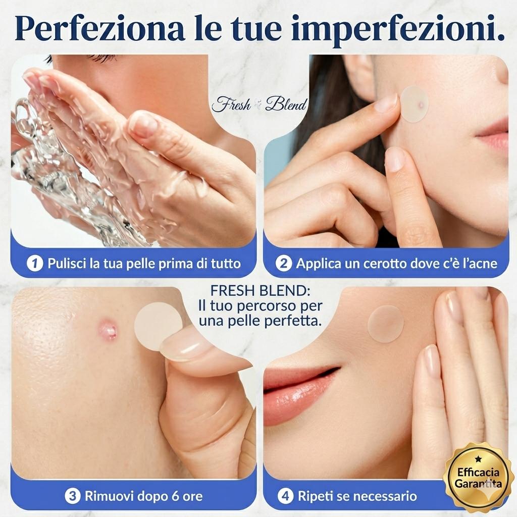 Patch SOS Brufoli – Idratanti & Invisibili per Acne Localizzata™