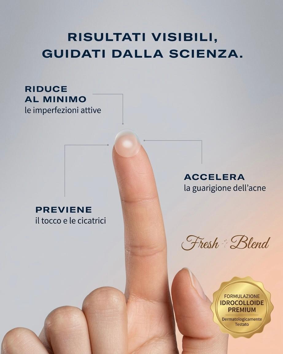 Patch SOS Brufoli – Idratanti & Invisibili per Acne Localizzata™