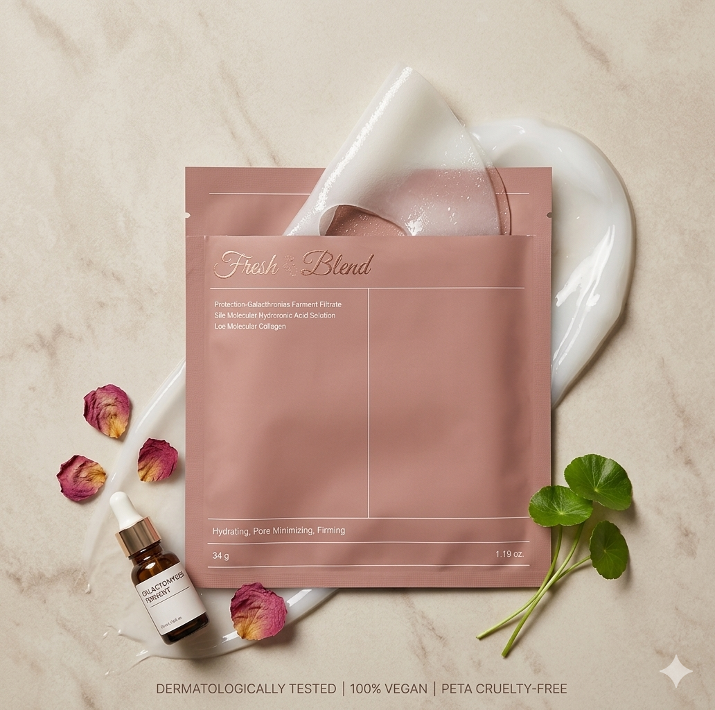 Maschera Viso al Biocollagene™ – Idratazione e Rigenerazione Intensiva