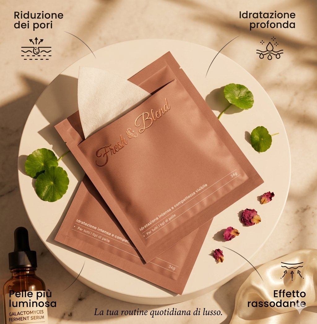 Maschera Viso al Biocollagene™ – Idratazione e Rigenerazione Intensiva